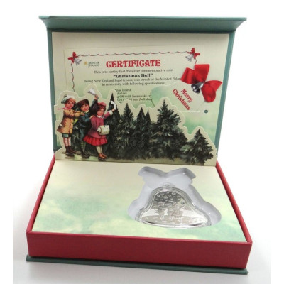 Campana de Navidad (2012) - 1 Oz - Moneda de Plata de Colección