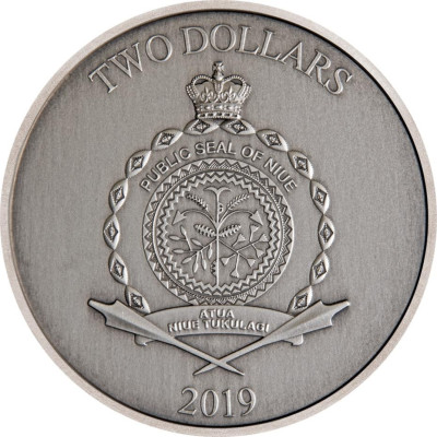 Ali Baba y los cuarenta ladrones (2019) - 1 Oz - Moneda de Plata de Colección