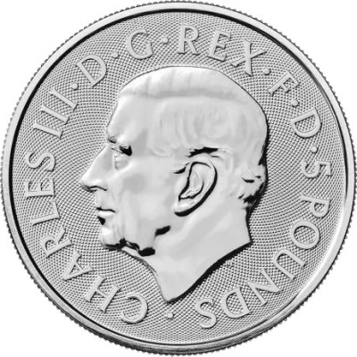 Bestias Tudor Galgo de Richmond - 2 Oz - Moneda de Plata de Inversión