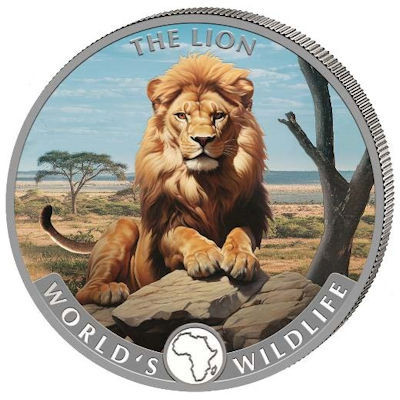 El León (2025) - 1 Oz - Moneda de Plata de Colección