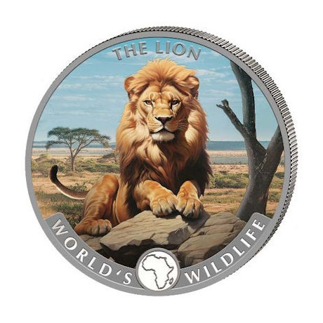 El León (2025) - 1 Oz - Moneda de Plata de Colección