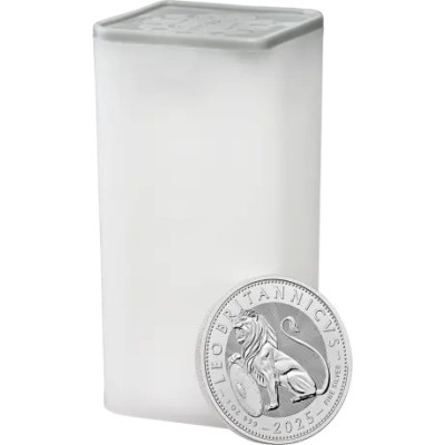 León Británico (2025) - 1 Oz - Moneda de Plata de Inversión