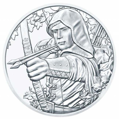 Robin Hood (2019) - 1 Oz - Moneda de Plata de Coleccionista