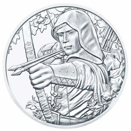 Robin Hood (2019) - 1 Oz - Moneda de Plata de Coleccionista