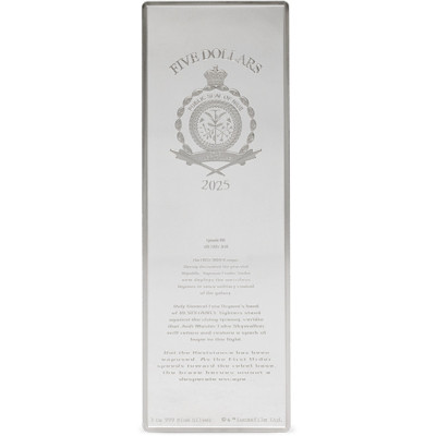 Star Wars: Los últimos Jedi (2025) - 3 Oz - Moneda de Plata de Coleccionista