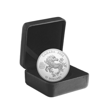 Caballo Lunar (2026) - Moneda de Plata de Colección de 1 Oz