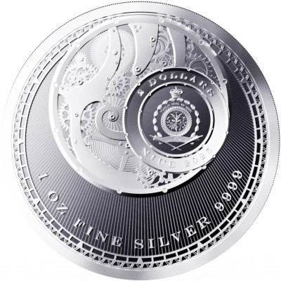 Chronos (2025) - 1 Oz - Moneda de Plata de inversión (enrega18.9.2025)