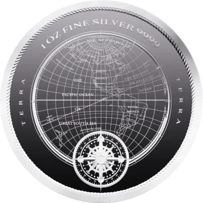 Terra (2025) - Moneda de  inversión de plata de 1 Oz (entrega el 18/09/2025)