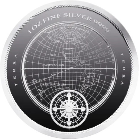Terra (2025) - Moneda de  inversión de plata de 1 Oz (entrega el 18/09/2025)