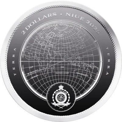 Terra (2025) - Moneda de  inversión de plata de 1 Oz (entrega el 18/09/2025)