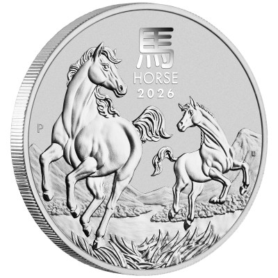 Caballo Lunar (2026) - 1 Oz - moneda de plata de inversión