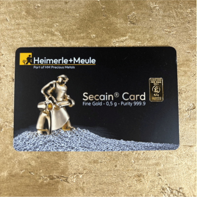 Heimerle + Meule - 0,5g - Lingote de oro de inversión