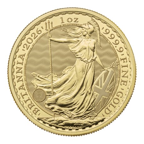 Britannia (2026) - 1 Oz - Moneda de Oro