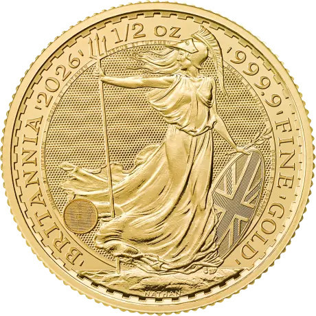 Britannia (2026) - 1/2 Oz - Moneda de Oro