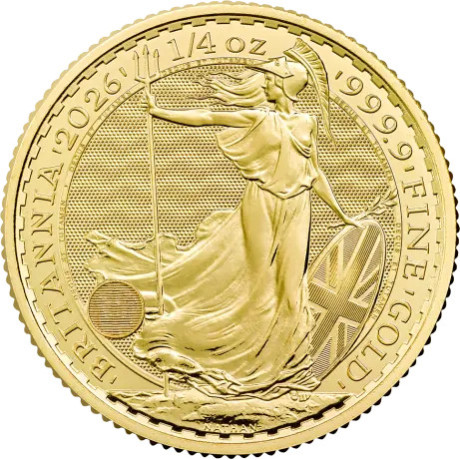 Britannia (2026) - 1/4 Oz - Moneda de Oro