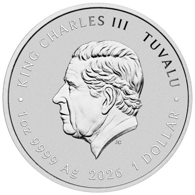 Stranger Things (2026) - Moneda de colección de plata de 1 Oz