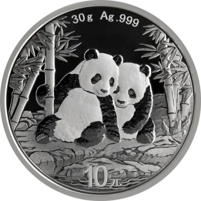 Panda (2026) - 30g - moneda de plata de inversión