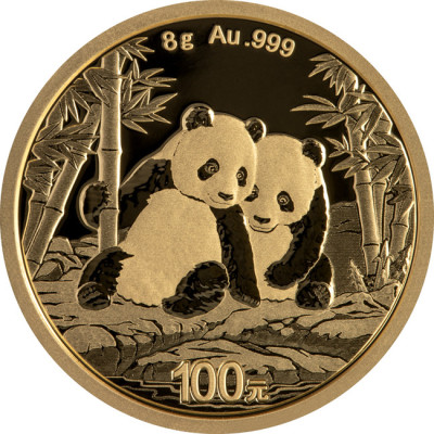 Panda (2026) - 8g - moneda de oro de inversión