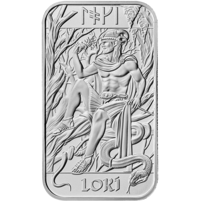 Dioses Nórdicos - Loki - 1 Oz - lingote de plata de inversión