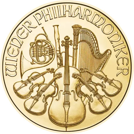 Wiener Philharmoniker (2026) - 1/10 Oz - moneda de oro de inversión