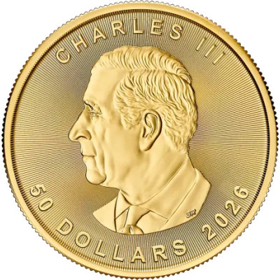 Hoja de Arce (2026) - 1 Oz - Moneda de Oro
