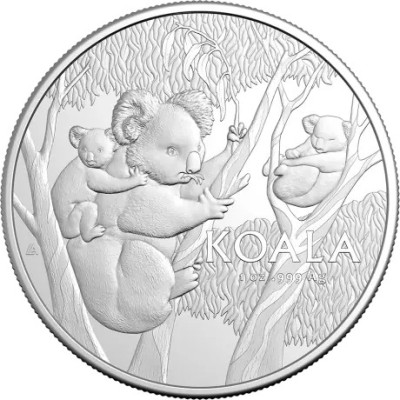 Koala Australiano (2026) - 1 Oz - moneda de plata de inversión