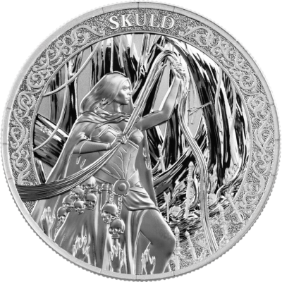 Skuld - 1 Oz - Moneda de Plata de Colección