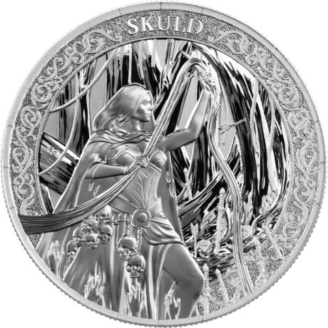Skuld - 1 Oz - Moneda de Plata de Colección