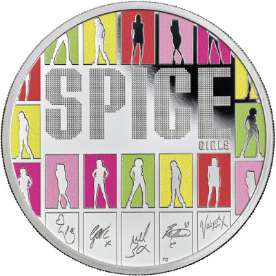 Spice Girls (2026) - 1 Oz - Moneda de Plata de Colección