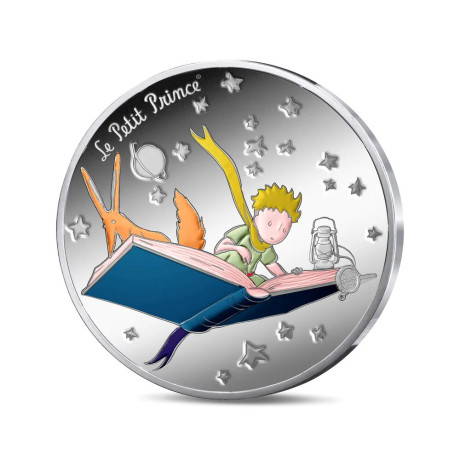 El Principito - libro - 22,5g - moneda de plata de colección