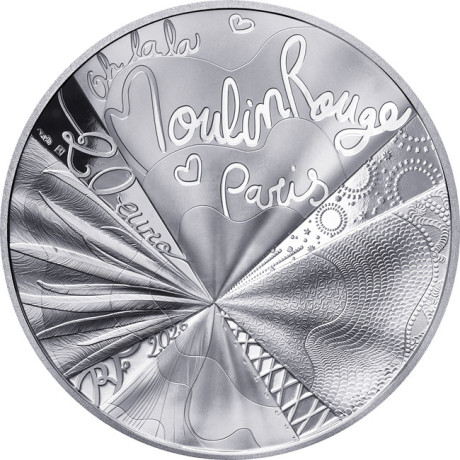 Moulin Rouge (2026) - 1 Oz - Moneda de Plata de Colección