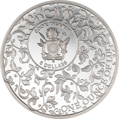 Onza de Suerte (2026) - Moneda de colección de plata de 1 Oz proof