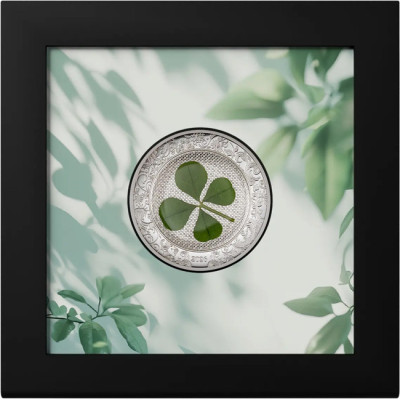 Onza de Suerte (2026) - Moneda de colección de plata de 1 Oz proof