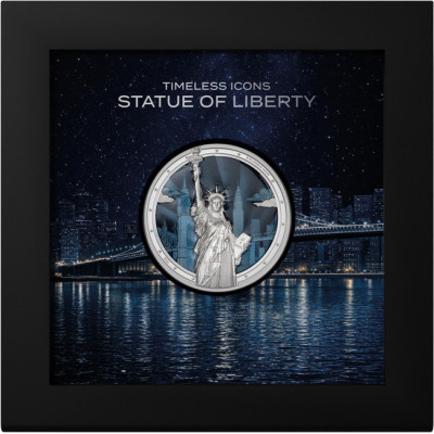Estatua de la Libertad (2026) - 2 Oz - Moneda de Plata de Colección