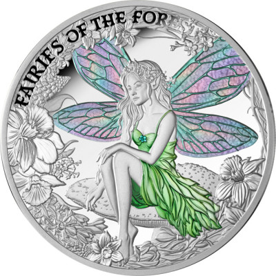 Hada del Bosque (2026) - 1 Oz - Moneda de Plata de Colección