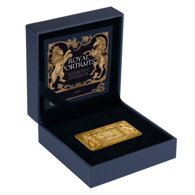 Retratos Reales - 2 Oz - Moneda de Plata de Colección