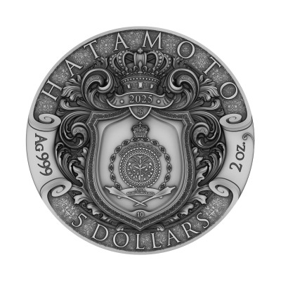 Hatamoto - 2 Oz - Moneda de Plata de Colección