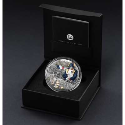 Napoleón Bonaparte - 2 Oz - Moneda de Plata de Colección