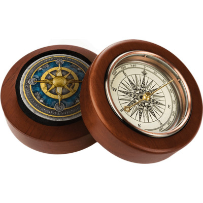 Compass Rose (2026) - 2 oz - moneda de colección de plata