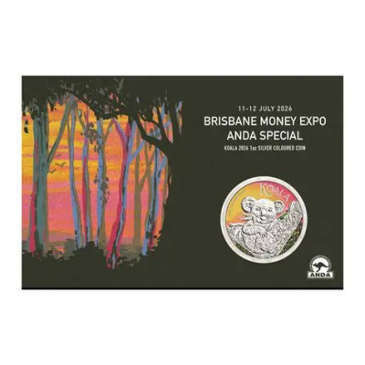 Koala Brisbane Expo (2026) - 1 onza - moneda de plata de colección