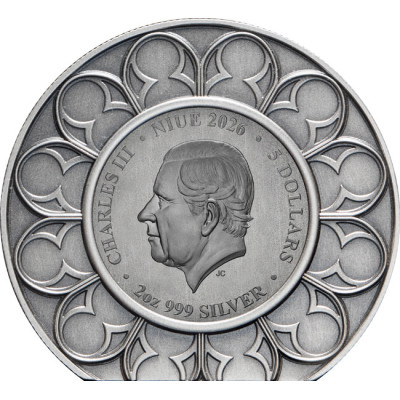 Imperial State Crown (2026) - 2 onzas - moneda de colección de plata de calidad «proof»