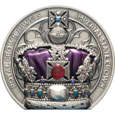 Imperial State Crown (2026) - 2 onzas - moneda de colección de plata de calidad «proof»