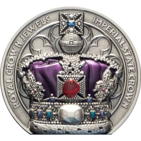 Imperial State Crown (2026) - 2 onzas - moneda de colección de plata de calidad «proof»