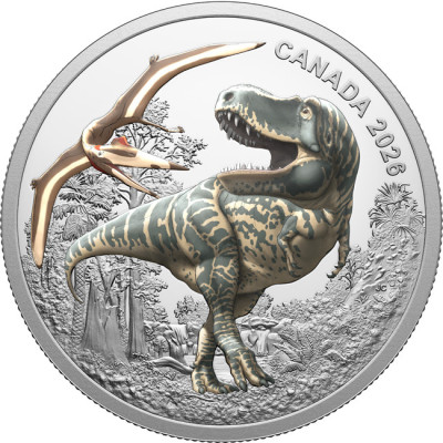 T-Rex (2026)  - 1 onza - moneda de plata de colección