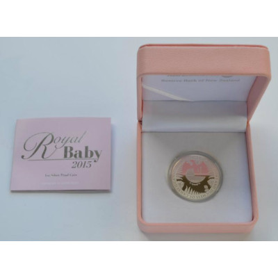 Royal Baby 2015  - 1 onza - moneda de colección de plata de calidad «proof»