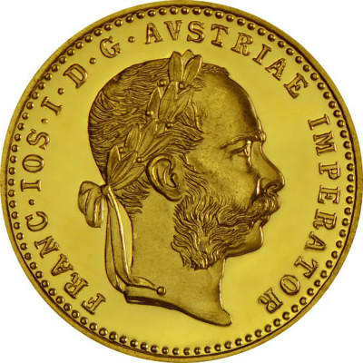 1 ducado del Parque Nacional de Austria-Hungría (1915) - Moneda de oro de inversión