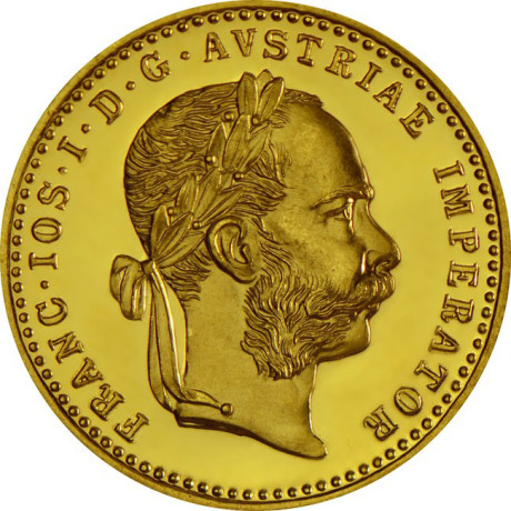 1 ducado del Parque Nacional de Austria-Hungría (1915) - Moneda de oro de inversión