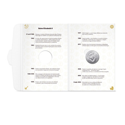 La reina Isabel II (2026) - moneda de colección de plata