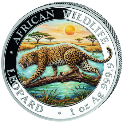 Leopardo (2026) - 1 onza - moneda de plata de colección
