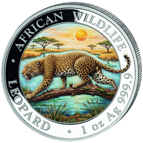 Leopardo (2026) - 1 onza - moneda de plata de colección
